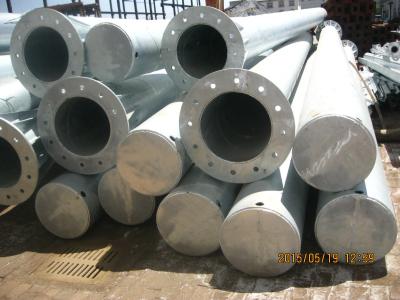 Hot-dipped galvanized steel structures